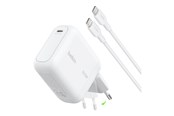Mobile - Adapters & Chargers - Belkin BoostCharge power adapter - GaN - USB-C - 100 watt - WCH025KQ1.5WHB6