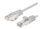 Nätverkskabel - Lanberg patch cable - 25 cm - grey RAL 7035 - Grå - PCF6-20CC-0025-S