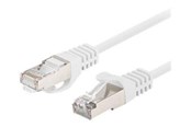 Nätverkskabel - Lanberg patch cable - 50 cm - white (RAL 9010) - Vit - PCF6-20CC-0050-W