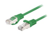 Nätverkskabel - Lanberg patch cable - 1 m - green RAL 6024 - Grön - PCF6-20CC-0100-G