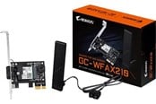 Nätverkskort (adaptrar osv.) - GIGABYTE GC-WFAX210 Intel Wi-Fi 6E Tri-Band PCIe Network Card with Bluetooth 5.2 - GC-WFAX210