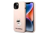 Mobile - Covers & Cases - Karl Lagerfeld KLHCP14MSNCHBCP iPhone 14 Plus 6.7" hardcase pink/pink Silicone Choupette - 3666339086695