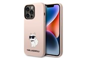 Mobile - Covers & Cases - Karl Lagerfeld KLHCP14LSNCHBCP iPhone 14 Pro 6.1" hardcase pink/pink Silicone Choupette - 3666339086701