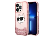 Mobile - Covers & Cases - Karl Lagerfeld KLHCP14LLNCHCP iPhone 14 Pro 6.1" pink/pink hardcase Glitter Choupette Head - 3666339086985