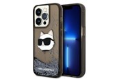 Mobile - Covers & Cases - Karl Lagerfeld KLHCP14XLNCHCK iPhone 14 Pro Max 6.7" black/black hardcase Glitter Choupette Head - 3666339087036
