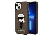 Mobile - Covers & Cases - Karl Lagerfeld Ikonik Karl case for iPhone 14 Plus - black - 3666339087050