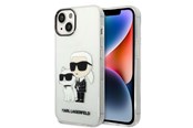 Mobile - Covers & Cases - Karl Lagerfeld Glitter Karl&Choupette case for iPhone 14 Plus - transparent - 3666339087258