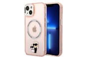 Mobile - Covers & Cases - Karl Lagerfeld KLHMP14MHNKCIP iPhone 14 Plus 6.7" hardcase pink/pink Iconic Karl&Choupette Magsafe - 3666339087579