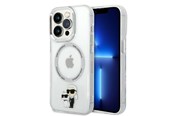 Mobile - Covers & Cases - Karl Lagerfeld Iconic Karl&Choupette MagSafe case for iPhone 14 Pro - transparent - 3666339087623