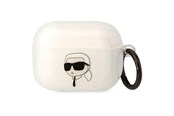 Andra mobiltillbehör - Karl Lagerfeld KLAPHNIKTCT AirPods Pro cover transparent Karl`s Head - 3666339087999