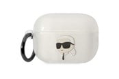 Andra mobiltillbehör - Karl Lagerfeld KLAP2HNIKTCT Airpods Pro 2 cover transparent Ikonik - 3666339099299