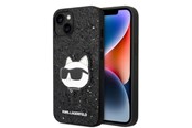 Mobile - Covers & Cases - Karl Lagerfeld KLHCP14MG2CPK iPhone 14 Plus 6.7" black/black hardcase Glitter Choupette Patch - 3666339099404