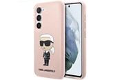 Mobile - Covers & Cases - Karl Lagerfeld KLHCS23SSNIKBCP S23 S911 hardcase pink/pink Silicone Ikonik - 3666339117610