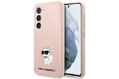 Mobile - Covers & Cases - Karl Lagerfeld KLHCS23SSNCHBCP S23 S911 hardcase pink/pink Silicone Choupette - 3666339117672