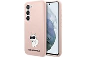 Mobile - Covers & Cases - Karl Lagerfeld KLHCS23MSNCHBCP S23+ S916 hardcase pink/pink Silicone Choupette - 3666339117689