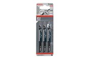 Sticksågar - Bosch Jigsaw Blade T 111 C 100mm 3pcs - 2608630808