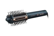 Hårtork - Rowenta Hårtork Air Brush 3D UB9720E0 - hair straightening brush/hair dryer - dark blue/copper - 1100 W - UB9720E0