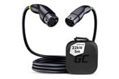 Laddning av elbil - Green Cell EV Charging Cable - Type 2 - 32A - 5m - EVKABGC01