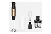 Blender & Mixer - Tefal Stavmixer Quickchef HB656G10 - hand blender - black/coppertinto - 1000 W - HB656G10
