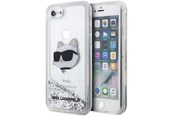 Mobile - Covers & Cases - Karl Lagerfeld KLHCI8LNHCCS iPhone 7/8/ SE 2020/2022 silver/silver hardcase Glitter Choupette Head - 3666339118853