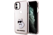 Mobile - Covers & Cases - Karl Lagerfeld KLHCN61HNCHTCP iPhone 11 / Xr 6.1" pink/pink hardcase Ikonik Choupette - 3666339118990