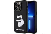 Mobile - Covers & Cases - Karl Lagerfeld KLHCP14L3DRKHNK iPhone 14 Pro 6.1" black/black hardcase Rubber Choupette 3D - 3666339122683