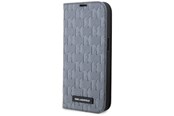 Mobile - Covers & Cases - Karl Lagerfeld KLBKP14SSAKLHPG iPhone 14 6.1" bookcase silver/silver Saffiano Monogram - 3666339122980