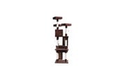 Katter - GLORIA NILO CAT TREE Brown 50 x 50 x 170 cm - 8432288111895