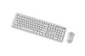 Tangentbord - Gembird Slim Pro Business - keyboard and mouse set full size - Cyrillic - white Input Device - Tastatur & Mus set - Cyrillic - Vit - KBS-WPS-01-W-CYRL