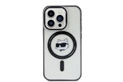 Mobile - Covers & Cases - Karl Lagerfeld IML Choupette's Head MagSafe case for iPhone 15 Pro - transparent - 3666339162054