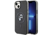 Mobile - Covers & Cases - Karl Lagerfeld Karl&Choupette Glitter MagSafe case for iPhone 15 - black - 3666339162634