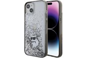 Mobile - Covers & Cases - Karl Lagerfeld Liquid Glitter Choupette case for iPhone 15 Plus - transparent - 3666339164201