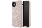 Mobile - Covers & Cases - Karl Lagerfeld Quilted K Pattern case for iPhone 11 / Xr - pink - 3666339165079
