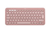 Tangentbord - Logitech Pebble Keys 2 K380s - Tangentbord - Engelska (UK) - Rosa - 920-011845