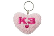 Leksaker - Studio 100 K3 Keychain Plush Heart - MEK3B2001550