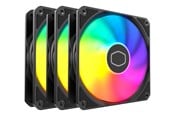 Chassi fläkt - Cooler Master MasterFan MF120 Lite ARGB - Chassi fläkt - 120mm - Svart - MFW-B2DN-173PA-R1