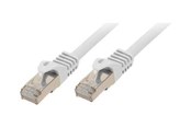 Nätverkskabel - SCONN Shiverpeaks BASIC-S patch cable - 3 m - white - Vit - BS75513-W