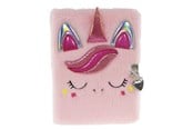 Block och Anteckningsböcker - Tinka PLUSH DIARY UNICORN PINK - 8-802102B