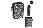 Skoltillbehör - Tinka DOUBLE PENCIL CASE DINO SKULL - 8-804218