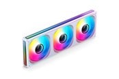 Chassi fläkt - Jonsbo ZB-360 - Chassi fläkt - 360mm - Vit med RGB LED - 37 dBA - ZB-360W