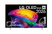TV - LG 42" TV OLED 4K Dolby Vision OLED42C61LA C6 Series evo AI - OLED42C61LA.AEU