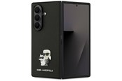 Mobile - Covers & Cases - Karl Lagerfeld Saffiano Karl&Choupette Pin Case for Samsung Galaxy Z Fold7 - Black - 3666339559397