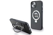 Mobile - Covers & Cases - Karl Lagerfeld Ring Stand Karl Head MagSafe Case for iPhone 15 Plus / 14 Plus - Black - 3666339168407