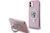 Mobile - Covers & Cases - Karl Lagerfeld Ring Stand Karl&Choupette MagSafe case for iPhone 11 / Xr - pink - 3666339168919