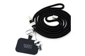 Andra mobiltillbehör - Karl Lagerfeld KLUCNMSCKIK Universal CBDY Cord case - black - 3666339170431