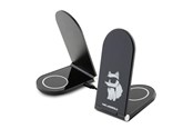 Mobile - Adapters & Chargers - Karl Lagerfeld Choupette MagSafe induction charger 15W foldable 2in1 - black - 3666339170516