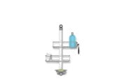 Rengöring - Simplehuman Medium Adjustable Shower Caddy - Matte Steel - BT1098