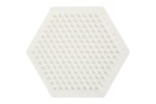 Kreativa spel - Creativ Company NABBI BioBeads Base Plate Hexagon 8.5x8.5cm - 906784