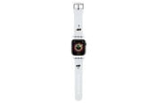 Smartwatch - Accessories - Karl Lagerfeld 3D Rubber Karl&Choupette Heads strap for Apple Watch 38/40/41mm - white - 3666339190095
