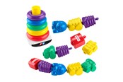 Babyleksaker - Fisher Price Stacking Tower and Click Beads - JGR50